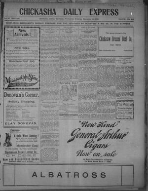 Chickasha Daily Express (Chickasha, Indian Terr.), Vol. 11, No. 306, Ed. 1 Wednesday, December 10, 1902