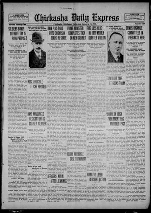Chickasha Daily Express (Chickasha, Okla.), Vol. 22, No. 230, Ed. 1 Saturday, January 14, 1922
