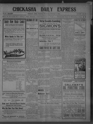 Chickasha Daily Express (Chickasha, Indian Terr.), Vol. 11, No. 29, Ed. 1 Wednesday, February 4, 1903