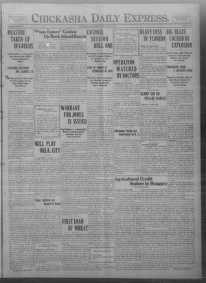 Chickasha Daily Express. (Chickasha, Okla.), Vol. FOURTEEN, No. 148, Ed. 1 Friday, June 20, 1913