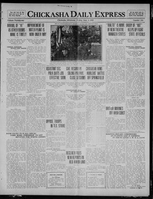Chickasha Daily Express (Chickasha, Okla.), Vol. 21, No. 134, Ed. 1 Friday, June 4, 1920