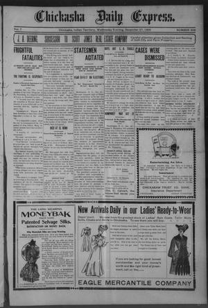 Chickasha Daily Express. (Chickasha, Indian Terr.), Vol. 7, No. 306, Ed. 1 Wednesday, December 27, 1905
