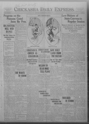 Chickasha Daily Express. (Chickasha, Okla.), Vol. FOURTEEN, No. 6, Ed. 1 Tuesday, January 7, 1913