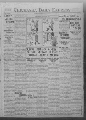 Chickasha Daily Express. (Chickasha, Okla.), Vol. FOURTEEN, No. 55, Ed. 1 Wednesday, March 5, 1913