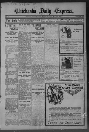 Chickasha Daily Express. (Chickasha, Indian Terr.), Vol. 7, No. 127, Ed. 1 Monday, May 28, 1906