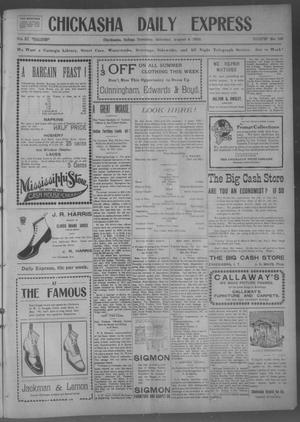Chickasha Daily Express (Chickasha, Indian Terr.), Vol. 11, No. 188, Ed. 1 Saturday, August 8, 1903