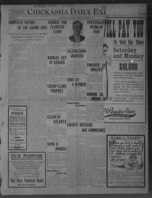 Chickasha Daily Express. (Chickasha, Okla.), Vol. 11, No. 256, Ed. 1 Thursday, October 27, 1910