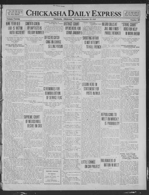 Chickasha Daily Express (Chickasha, Okla.), Vol. 20, No. 307, Ed. 1 Monday, December 29, 1919