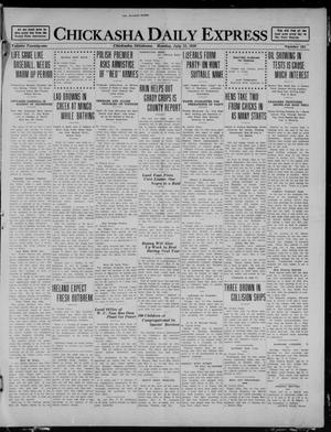 Chickasha Daily Express (Chickasha, Okla.), Vol. 21, No. 165, Ed. 1 Monday, July 12, 1920