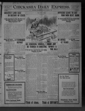 Chickasha Daily Express. (Chickasha, Okla.), Vol. 10, No. 256, Ed. 1 Thursday, November 4, 1909