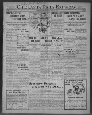 Chickasha Daily Express. (Chickasha, Okla.), Vol. 11, No. 294, Ed. 1 Saturday, December 10, 1910