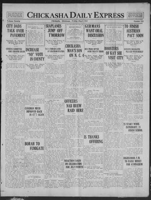 Chickasha Daily Express (Chickasha, Okla.), Vol. 20, No. 111, Ed. 1 Friday, May 9, 1919