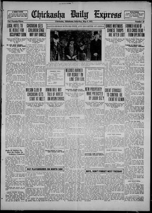 Chickasha Daily Express (Chickasha, Okla.), Vol. 23, No. 18, Ed. 1 Saturday, May 6, 1922