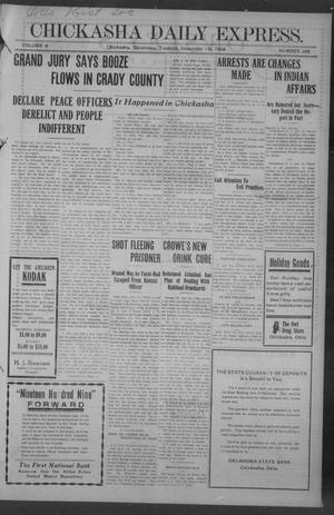 Chickasha Daily Express. (Chickasha, Okla.), Vol. 9, No. 288, Ed. 1 Tuesday, December 15, 1908