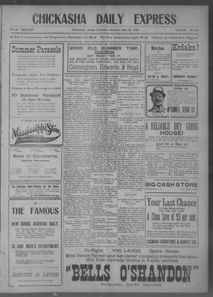 Chickasha Daily Express (Chickasha, Indian Terr.), Vol. 11, No. 122, Ed. 1 Saturday, May 23, 1903