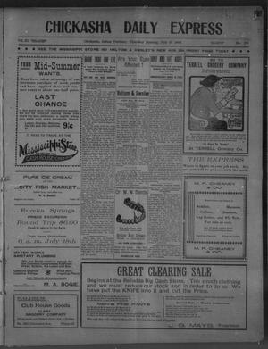 Chickasha Daily Express (Chickasha, Indian Terr.), Vol. 11, No. 173, Ed. 1 Thursday, July 17, 1902