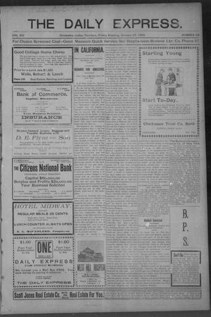 The Daily Express. (Chickasha, Indian Terr.), Vol. 14, No. 23, Ed. 1 Friday, January 27, 1905