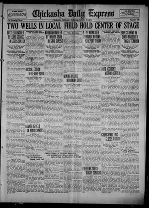 Primary view of object titled 'Chickasha Daily Express (Chickasha, Okla.), Vol. 23, No. 160, Ed. 1 Saturday, October 21, 1922'.