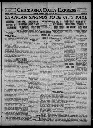 Chickasha Daily Express (Chickasha, Okla.), Vol. 22, No. 212, Ed. 1 Friday, August 26, 1921