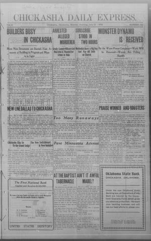 Chickasha Daily Express. (Chickasha, Okla.), Vol. 9, No. 166, Ed. 1 Monday, July 13, 1908