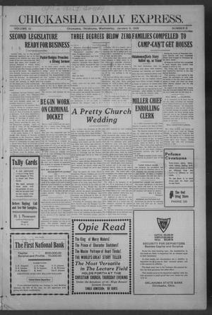 Chickasha Daily Express. (Chickasha, Okla.), Vol. 10, No. 5, Ed. 1 Wednesday, January 6, 1909