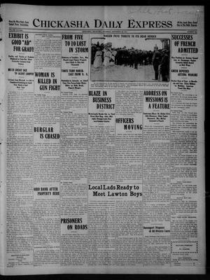 Chickasha Daily Express (Chickasha, Okla.), Vol. SIXTEEN, No. 262, Ed. 1 Thursday, September 30, 1915