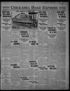 Chickasha Daily Express (Chickasha, Okla.), Vol. SIXTEEN, No. 119, Ed. 1 Wednesday, May 19, 1915