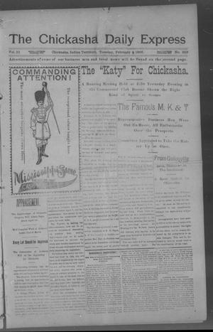 The Chickasha Daily Express. (Chickasha, Indian Terr.), Vol. 10, No. 353, Ed. 1 Tuesday, February 4, 1902