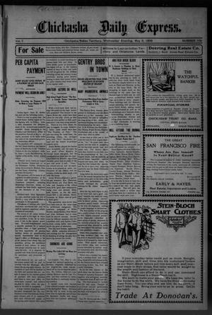 Chickasha Daily Express. (Chickasha, Indian Terr.), Vol. 7, No. 109, Ed. 1 Wednesday, May 9, 1906