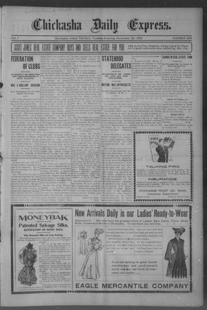 Chickasha Daily Express. (Chickasha, Indian Terr.), Vol. 7, No. 283, Ed. 1 Tuesday, November 28, 1905