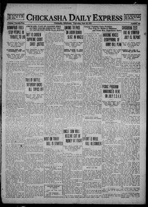 Chickasha Daily Express (Chickasha, Okla.), Vol. 22, No. 155, Ed. 1 Thursday, June 30, 1921