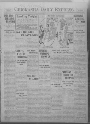 Chickasha Daily Express. (Chickasha, Okla.), Vol. THIRTEEN, No. 247, Ed. 1 Friday, October 18, 1912