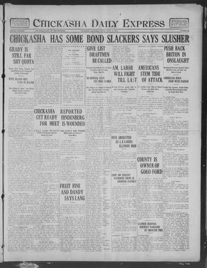 Chickasha Daily Express (Chickasha, Okla.), Vol. 19, No. 88, Ed. 1 Friday, April 12, 1918