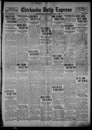 Chickasha Daily Express (Chickasha, Okla.), Vol. 23, No. 202, Ed. 1 Saturday, December 9, 1922
