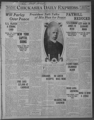 Chickasha Daily Express. (Chickasha, Okla.), Vol. 18, No. 75, Ed. 1 Wednesday, March 29, 1911