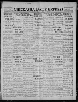 Chickasha Daily Express (Chickasha, Okla.), Vol. 21, No. 275, Ed. 1 Wednesday, November 17, 1920