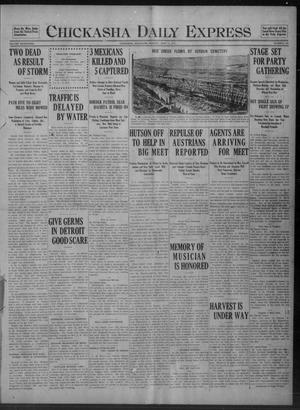 Chickasha Daily Express (Chickasha, Okla.), Vol. 17, No. 140, Ed. 1 Monday, June 12, 1916