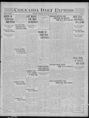 Chickasha Daily Express (Chickasha, Okla.), Vol. 20, No. 4, Ed. 1 Saturday, January 4, 1919