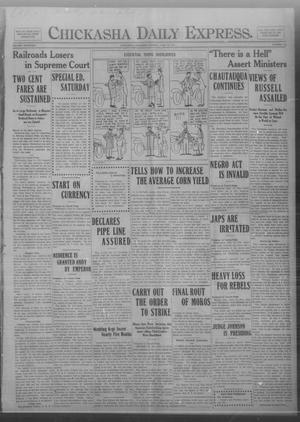Chickasha Daily Express. (Chickasha, Okla.), Vol. FOURTEEN, No. 144, Ed. 1 Monday, June 16, 1913