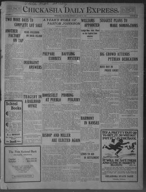 Chickasha Daily Express. (Chickasha, Okla.), Vol. 11, No. 207, Ed. 1 Tuesday, August 30, 1910