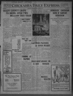 Chickasha Daily Express. (Chickasha, Okla.), Vol. 11, No. 192, Ed. 1 Friday, August 12, 1910