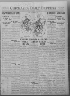 Chickasha Daily Express. (Chickasha, Okla.), Vol. THIRTEEN, No. 191, Ed. 1 Monday, August 12, 1912