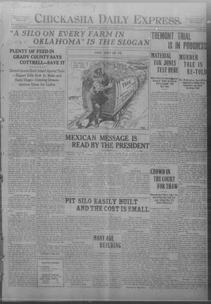 Chickasha Daily Express. (Chickasha, Okla.), Vol. FOURTEEN, No. 205, Ed. 1 Wednesday, August 27, 1913