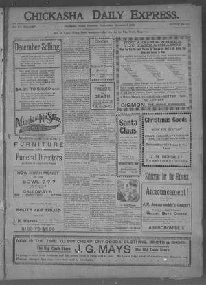 Chickasha Daily Express. (Chickasha, Indian Terr.), Vol. 12, No. 190, Ed. 1 Wednesday, December 9, 1903