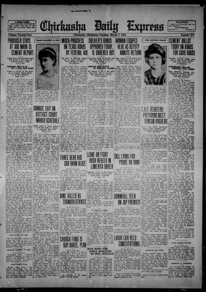 Chickasha Daily Express (Chickasha, Okla.), Vol. 22, No. 274, Ed. 1 Tuesday, March 7, 1922