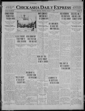 Chickasha Daily Express (Chickasha, Okla.), Vol. 21, No. 41, Ed. 1 Tuesday, February 17, 1920