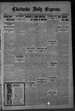 Chickasha Daily Express. (Chickasha, Indian Terr.), Vol. 7, No. 319, Ed. 1 Saturday, December 29, 1906