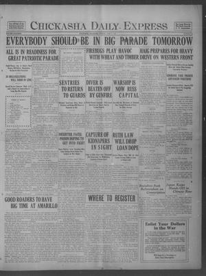 Chickasha Daily Express (Chickasha, Okla.), Vol. 18, No. 133, Ed. 1 Monday, June 4, 1917