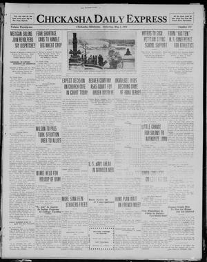 Chickasha Daily Express (Chickasha, Okla.), Vol. 21, No. 111, Ed. 1 Saturday, May 8, 1920