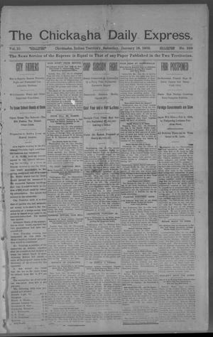 The Chickasha Daily Express. (Chickasha, Indian Terr.), Vol. 10, No. 339, Ed. 1 Saturday, January 18, 1902